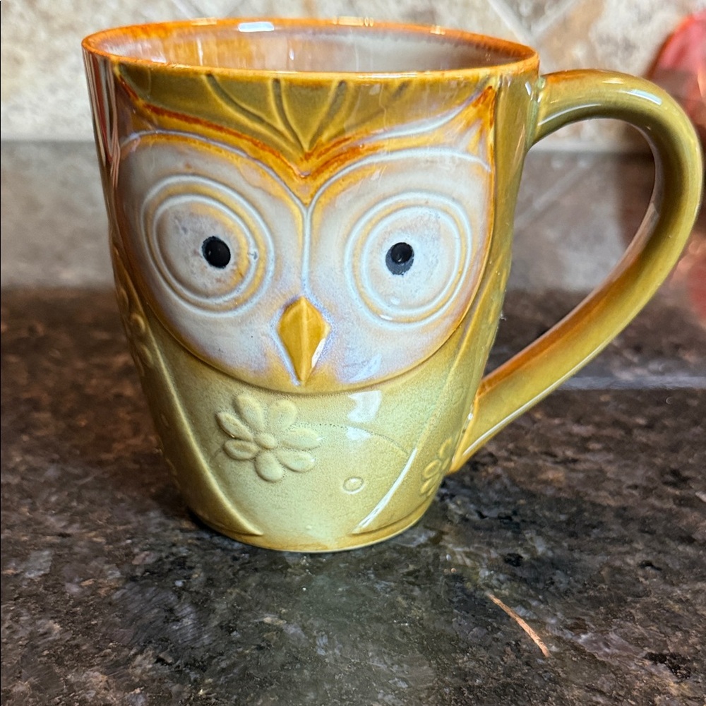Gibson Elite Couture Ceramic Mug in Earthy Tones